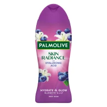 DUŽAS ŽELEJA PALMOLIVE SKIN RADIANCE WITH NATURAL AHA, BLUEBERRY AND LILY 500ML