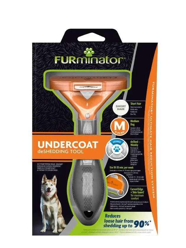Furminator īsspalvainiem suņiem M