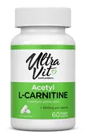 ULTRAVIT ACETIL-L-KARNITĪNS 500MG, 60 KAPSULAS