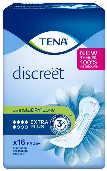 Tena Discreet Extra Plus uroloģiskie ieliktņi, 16 gab.