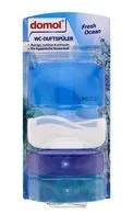 DOMOL FRESH OCEAN TUALETES PODA ATSVAIDZINOŠIE BLOKI, 3X55ML