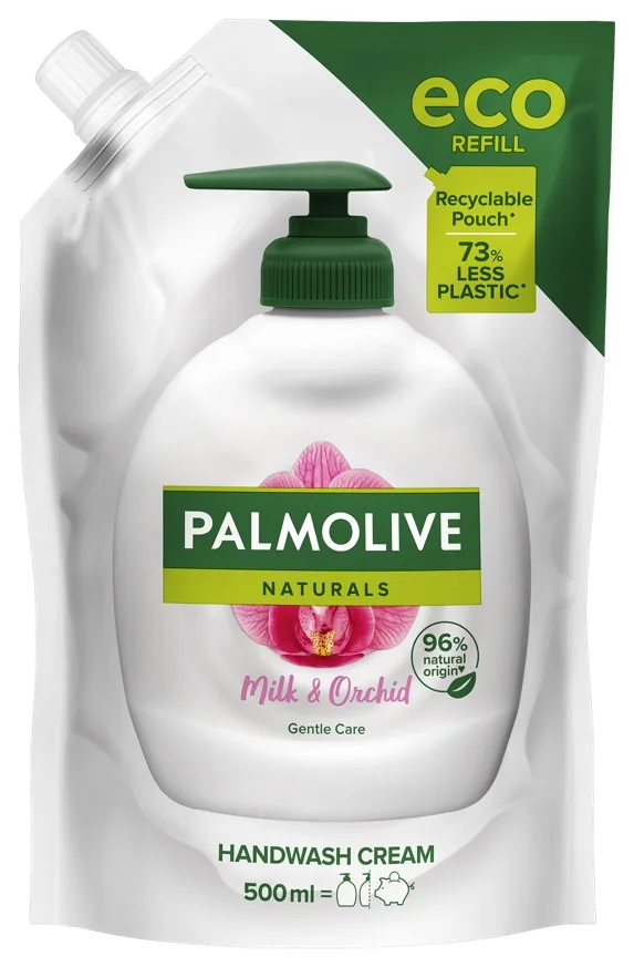 ŠĶIDRĀS ZIEPES PALMOLIVE LHS NATURALS BLACK ORCHID, REFILL, 500ML