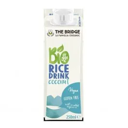 RĪSU DZĒRIENS AR KOKOSRIEKSTIEM BIO (BEZGLUTĒNA) 250ML