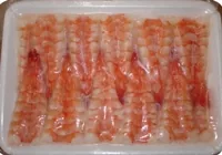 Sushi ebi 3 l, 8.1-8,5 cm, 165 g