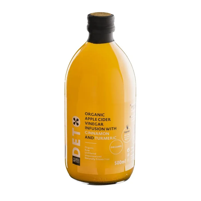 ĀBOLU ETIĶIS ANDREA MILANO AR KURKUMU UN KANĒLI BIO 500ML