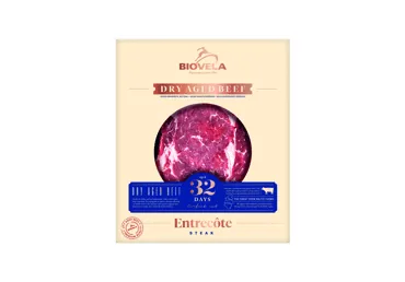 LIELLOPA STEIKS DRY AGED ENTRECOTE 
 BIOVELA 220G