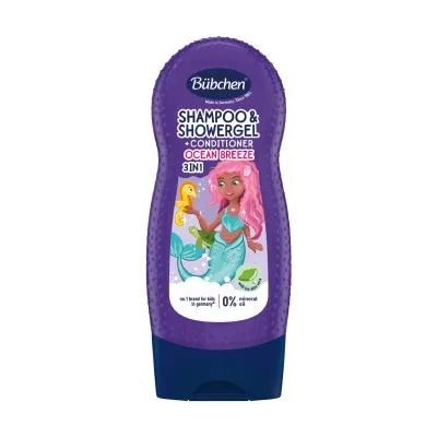 Bubchen mazā nāriņa 3IN1 dušas želeja šampūns, balzams 30 ml