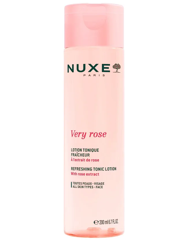 Nuxe Very Rose atsvaidzinošs tonizējošs losjons, 200 ml