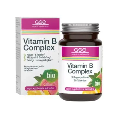 Gse BIO B vitamīns 500 mg tabletes N60