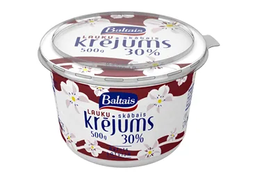 SKĀBAIS KRĒJUMS BALTAIS 30% 500G