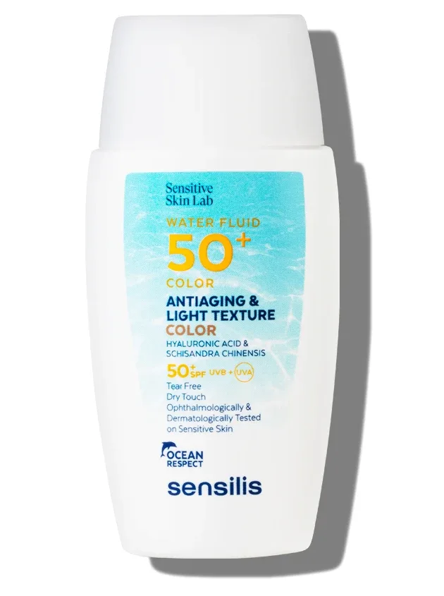 Sensilis Color SPF50+ saules aizsargājošs fluīds, 40 ml
