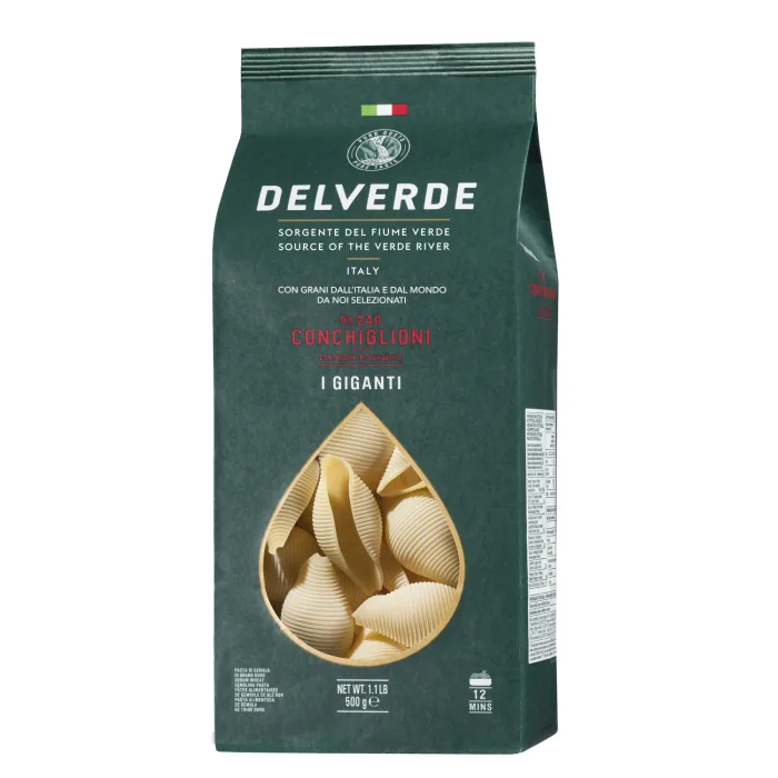 MAKARONI DELVERDE CONCHIGLIONI GIGANTI 500G