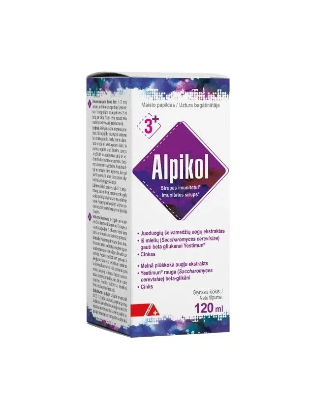 Alpikol sīrups, 120 ml