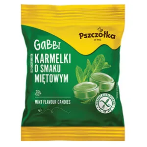 KONFEKTES LEDENES AR PIPARMĒTRU GARŠU GABBI MINT 90G