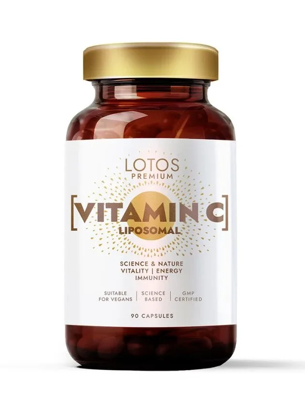 Lotos Premium Liposomal C vitamīns, 90 kapsulas