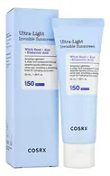 COSRX ULTRA‑VIEGLS, NEREDZAMS SAULES AIZSARGKRĒMS SPF50 PA++++, 50ML