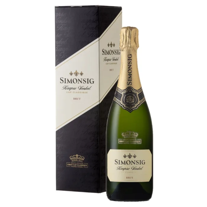 Dzirkstošais vīns Simonsig Kaapse Vonkel Brut 12% 0,75 l