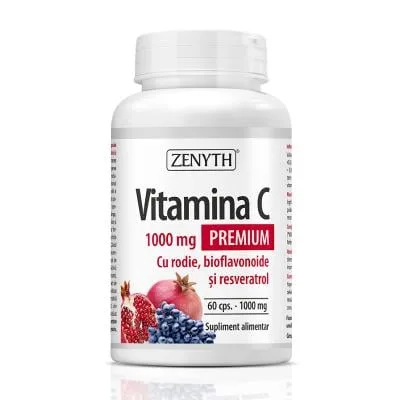 Zenyth Vitamina C 1000 mg premium kapsulas N60
