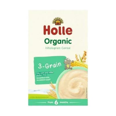 Holle trīsgraudu putra bezglutēna zīdaiņiem no 6 mēnešiem 250 g