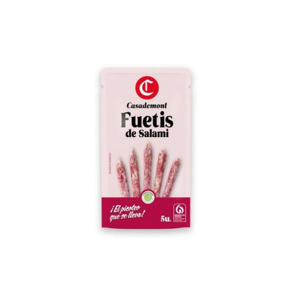 DESIŅAS FUETIS SALAMI, 50G, CASADEMONT