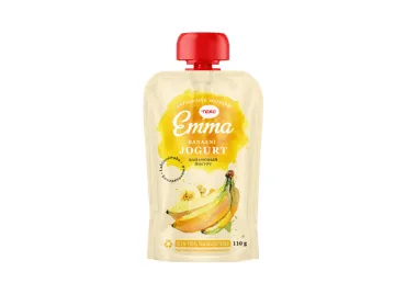 JOGURTS EMMA BANĀNU BEZ LAKTOZES 110G