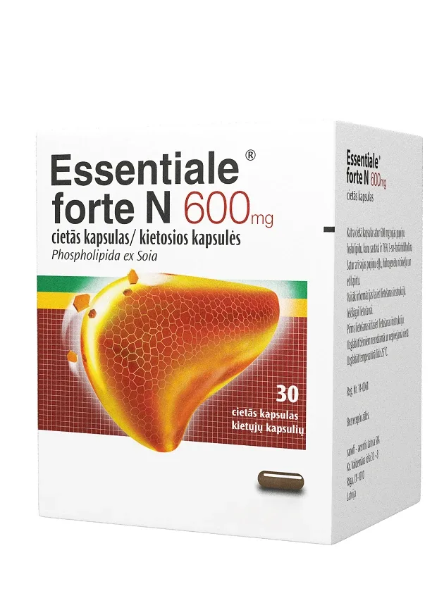 Essentiale Forte N 600 mg, 30 kapsulas