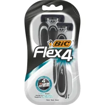 VIENREIZLIETOJAMAIS SKUVEKLIS BIC COMFORT FLEX 4, VĪRIEŠIEM 4 ASMEŅU 3GAB.