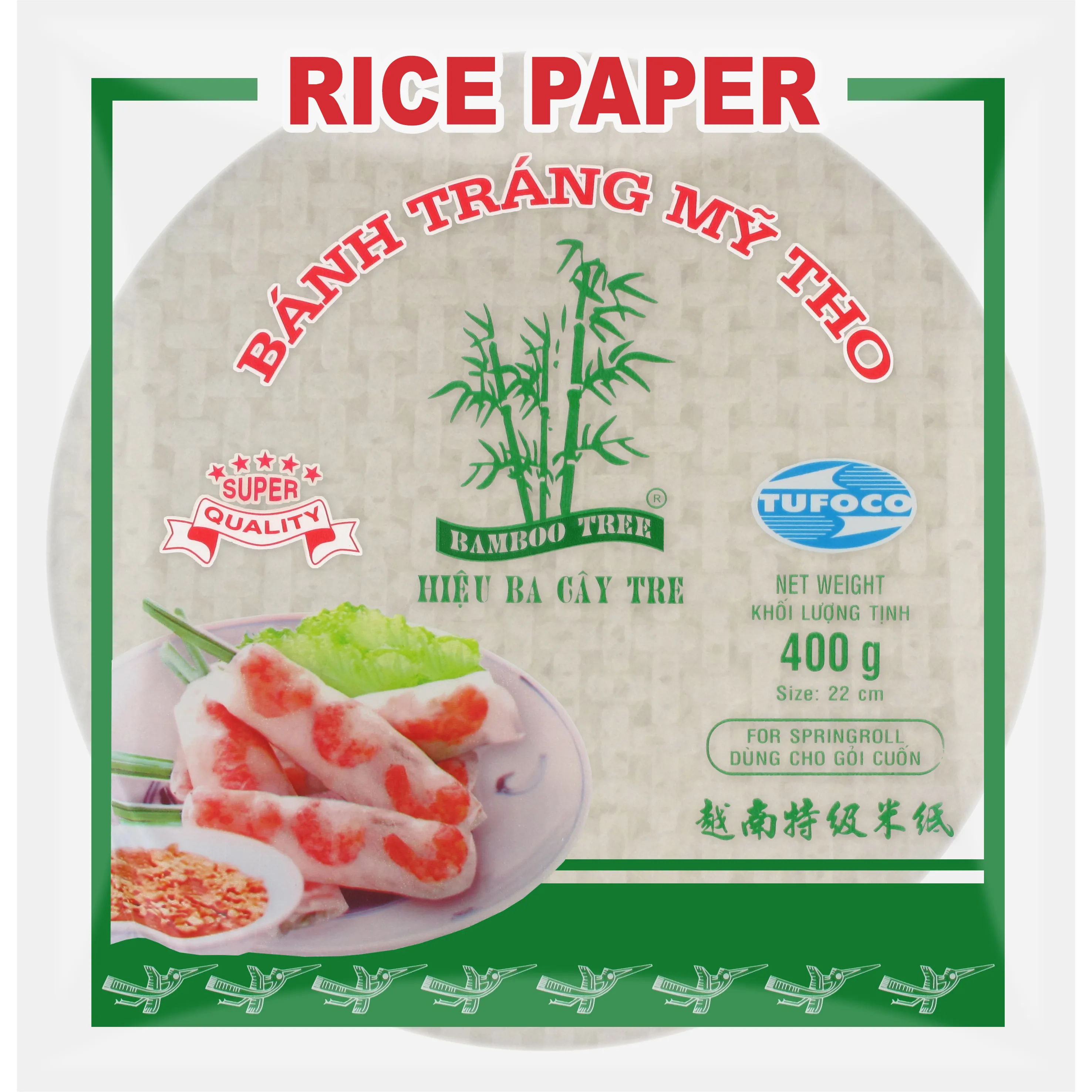 RĪSU PAPĪRS BAMBOO TREE, 22CM, 400G
