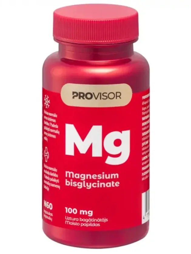 Provisor Magnesium 100 mg, 60 kapsulas