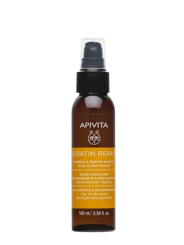 Apivita Keratin Repair matu eļļa, 100 ml