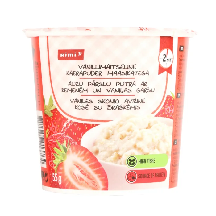 AUZU BIEZPUTRA RIMI AR ZEMENĒM 55G