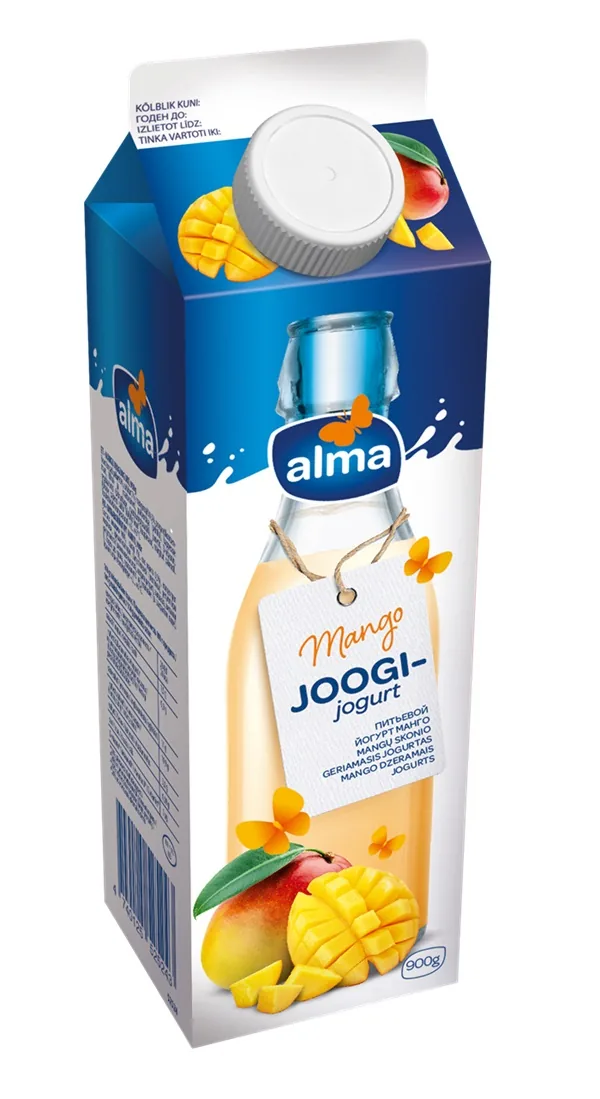DZERAMAIS JOGURTS ALMA AR MANGO GARŠU, 900G