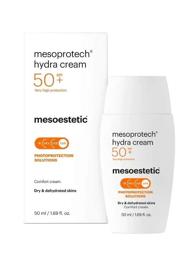 Mesoestetic Mesoprotech Hydra Cream saules aizsargkrēms SPF50+, 50 ml