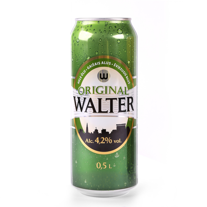 GAIŠAIS ALUS WALTER 4,2% 0,5L