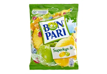 KARAMELES BON PARI SUPER SOUR 90G