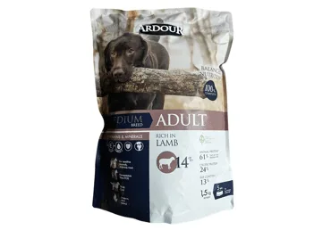 SAUSĀ SUŅU BARĪBA ARDOUR VIDĒJA IZMĒRA SUŅIEM, JĒRA  1,5KG