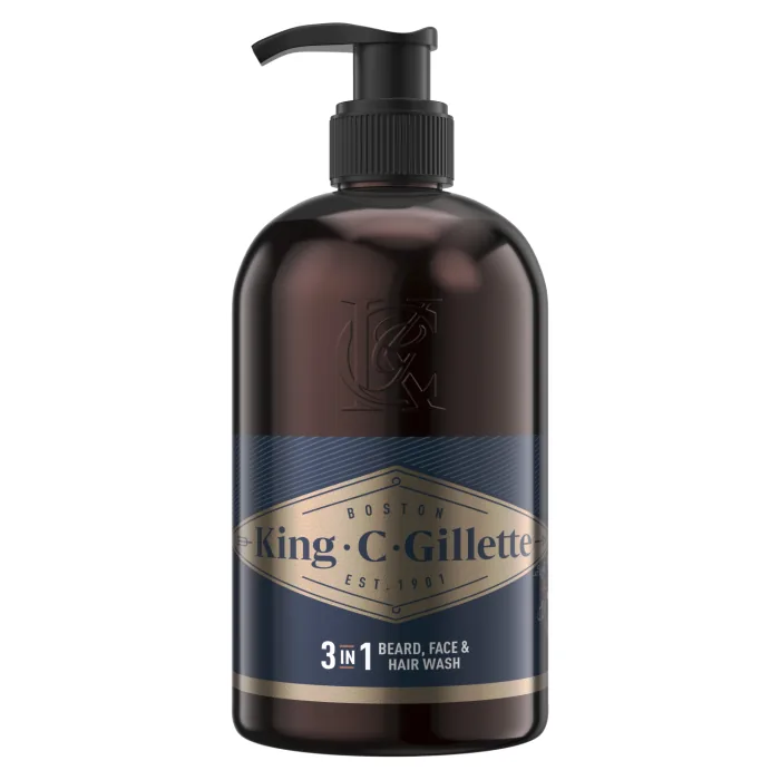 MAZGĀŠANAS LĪDZEKLIS KING C GILLETTE BĀRDAI 350ML