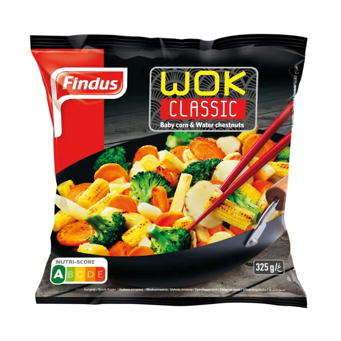WOK DĀRZEŅU MAISĪJUMS FINDUS CLASSIC SALDĒTS 325G