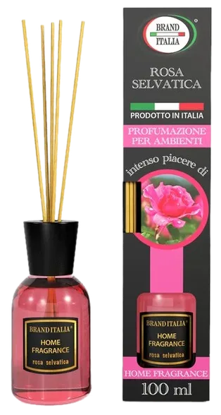 Brand Italia Wild Rose mājas aromāts, 100 ml