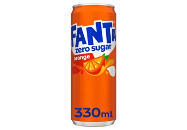 GĀZĒTS DZĒRIENS FANTA APELSĪNU ZERO 330ML D