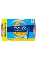 TAMPAX PEARL COMPAK REGULAR TAMPONI, 36GAB.
