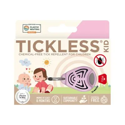 Tickless Kid ultraskaņas repelenta ierīce (rozā)
