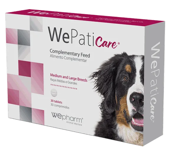 Wepharm Wepaticare vidējo un lielo šķirņu suņiem tabletes, 30 gab.