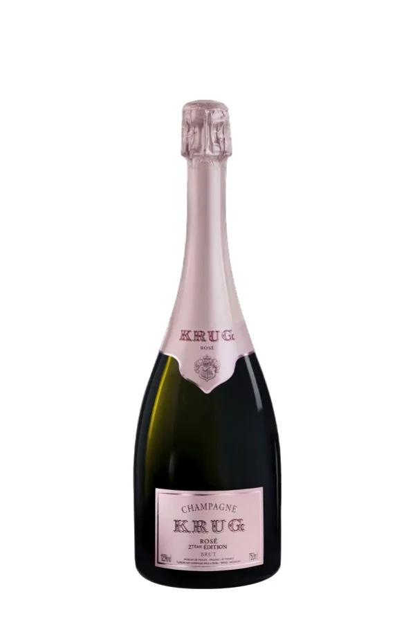 Розовое игристое вино Krug