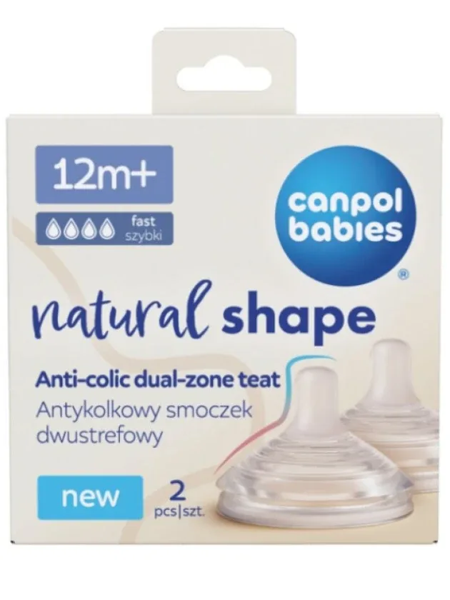 Canpol Babies Anti-Colic Knupis, 12+ mēneši, 2 GB