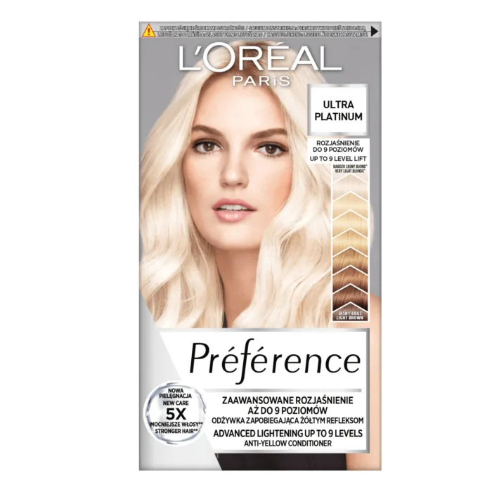 MATU KRĀSA LOREAL PREFERENCE PLATĪNS BLONDS