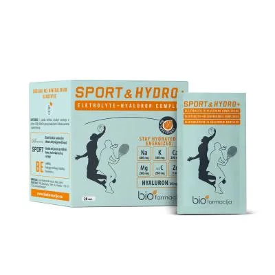 Biofarmacija Sport&Hydro+ pulveris N28