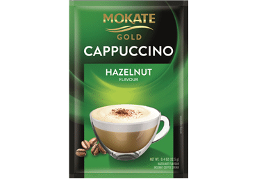 KAPUČĪNO MOKATE GOLD AR RIEKSTU GARŠU 12.5G