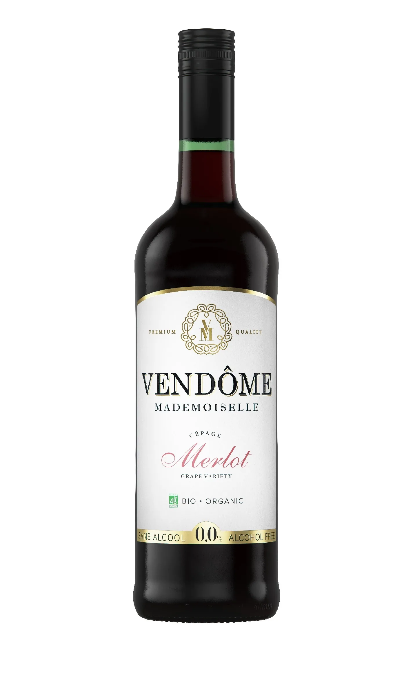 BEZALKOHOLISKS DZĒRIENS VENDOME MERLOT, 0.75L (DEP)