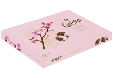 PIENA ŠOKOLĀDES KONF.KAST.GEISHA 185G